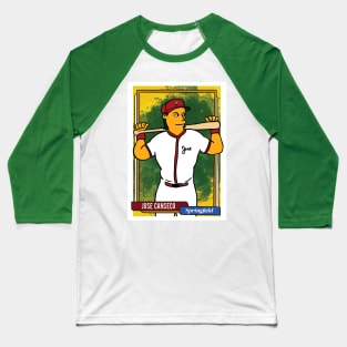 Jose Canseco Springfield Homer at the Bat Baseball Card Baseball T-Shirt